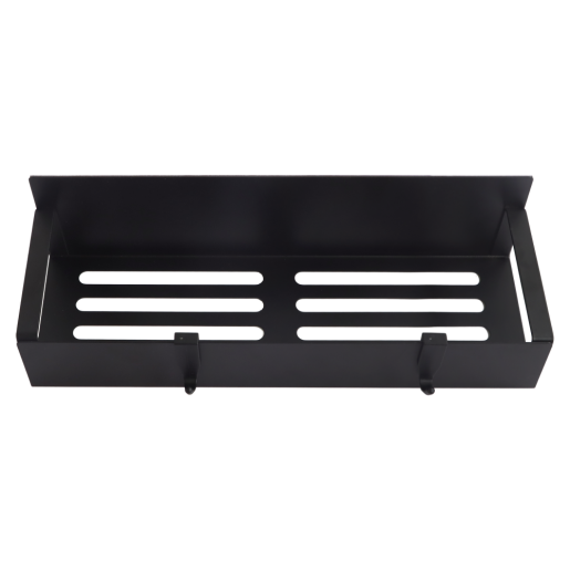 Set 4 polite otel negru Zober 2 x 27x8,5x7,5 cm, 2 x 29,5x9,5x7,5 cm