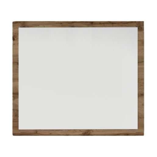 Oglinda perete stejar wotan Iria 80x2x70 cm 