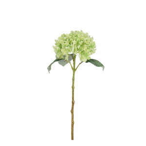 Set 12 Hortensii artificiale verzi 22x22x47 cm
