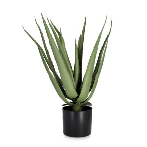 Aloe artificiala in ghiveci Ø35x60h