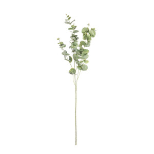Set 24 crengute Eucalipt artificial verde 26x93h