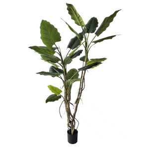 Planta artficiala verde in ghiveci 115x105x150 cm
