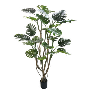 Monstera artificiala in ghiveci Ø120x210h