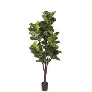 Ficus artificial in ghiveci 102 frunze Ø120x220h