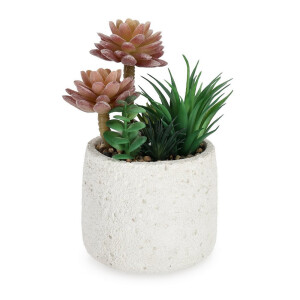 Planta suculenta artificiala in ghiveci Ø14x24h