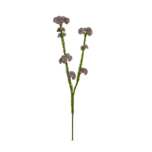 Set 3 flori artificiale violet verzi Hazely 16,5x6,4x57h