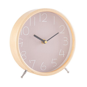 Ceas masa taupe natur Lorens Ø18,5x4,5