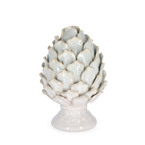 Con decorativ ceramica bej 17x16x23,5h