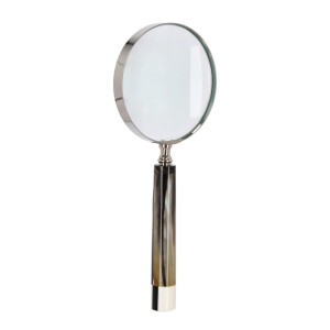 Lupa decorativa sticla metal Adventure 24,5x10x2h