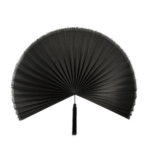 Evantai decorativ bambus negru Nanka 60x123x4h