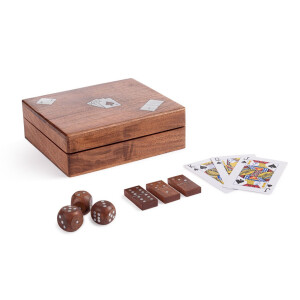Joc societate in cutie decorativa Fortune 16,5x13,8x4,5h