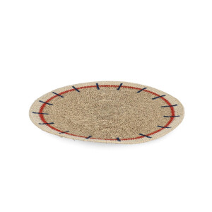 Set 6 suporturi farfurii zambila apa multicolora 34x0.3 cm