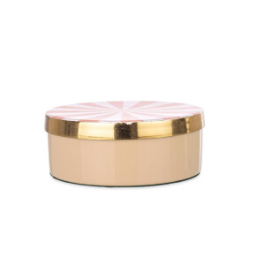 Bol decorativ, depozitare metal multicolor Donya Ø16x6h