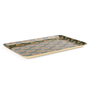 Tava metal multicolor Remi 26x15x1h