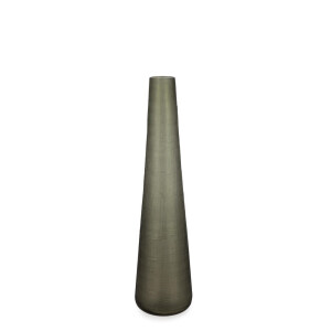 Vaza flori sticla verde Yamini Ø16x65,5h