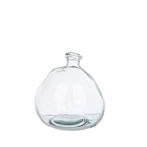 Vaza flori sticla transparenta Loopy Ø20x23h