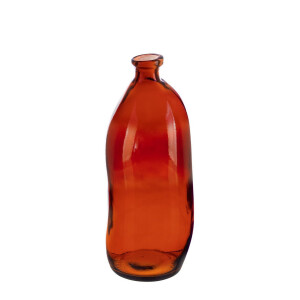 Vaza flori sticla rosie Loopy Ø13x35h