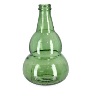 Vaza flori sticla verde Abby Ø27,5x45h
