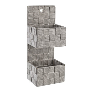 Raft suspendabil perete nailon bej 25x15x48h