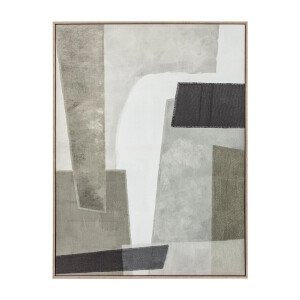 Tablou canvas multicolor Gallery 76x3.8x100 cm