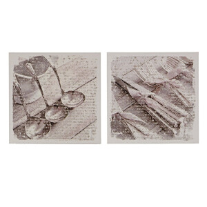 Set 2 tablouri canvas 40x1,8x40h