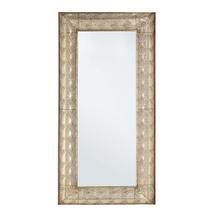 Oglinda perete metal auriu Larjam 70x6.5x140.5 cm
