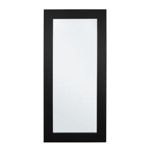 Oglinda perete lemn negru Tiziano 82x3x172 cm