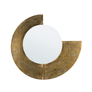 Oglinda perete metal auriu Namit 59x2,5x54h