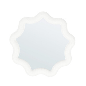 Oglinda perete rama sticla alba Creamy 32x2x32h
