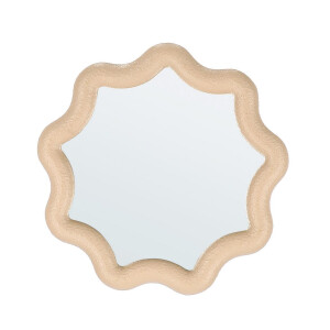Oglinda perete rama sticla natur Creamy 32x2x32h