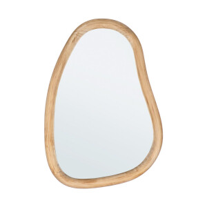 Oglinda perete mdf natur Kennelly 35,5x2x50h