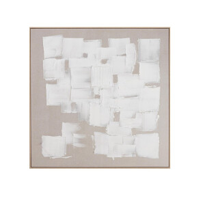 Tablou decorativ pictat manual canvas abstract Texture 142,6x4,3x142,6h