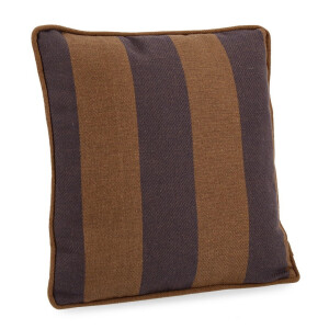 Set 2 perne decorative textil violet maro Kenny 43x43 cm