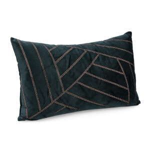 Set 2 perne decorative textil verde Lovell 50x30 cm