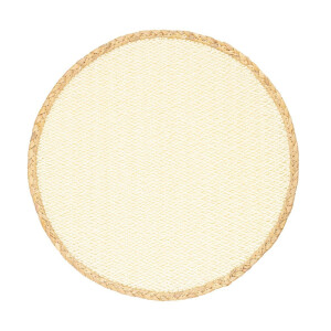 Suport farfurie hartie ivoire natur Redlyn Ø38 cm