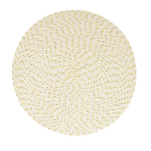 Set 4 suporturi farfurii polipropilena alba Wildon Ø38 cm