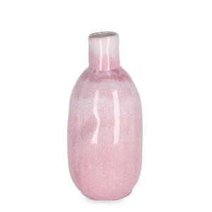 Vaza flori ceramica roz Iku Ø13,5x29h