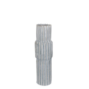 Vaza flori ceramica albastra Iku Ø18x60h