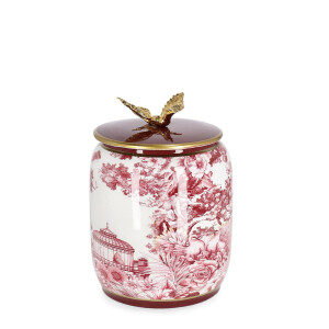 Vaza flori portelan multicolor Zhen 16x23 cm