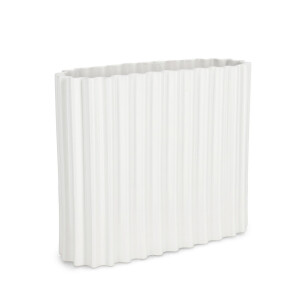 Vaza flori ceramica alba Holaf 36x12x30h