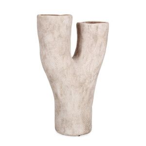 Vaza flori teracota natur Hector 31x15x48,5h