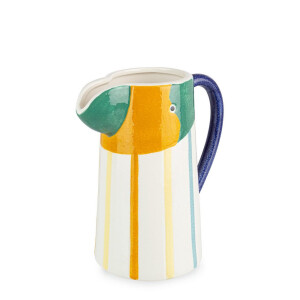 Carafa decorativa multicolora Papagal 18,5x11,6x20,8h