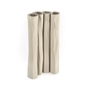 Vaza flori ceramica bej Reiko 15x9x29h
