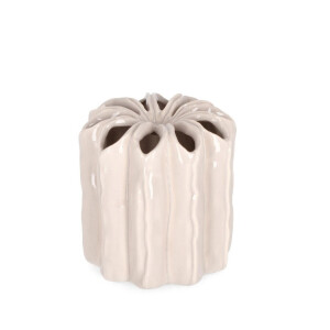 Vaza flori ceramica roz Kichi 14,5x14x15,5