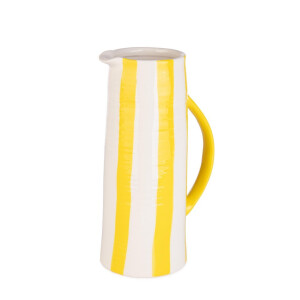 Carafa decorativa portelan alb gaben Joly 15,8x11,2x27,6h