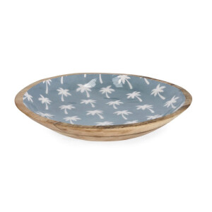 Bol lemn mango email Palms Ø38x6,5h