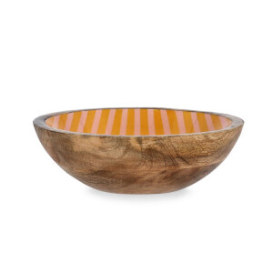 Bol lemn mango email Relax Ø18x6h