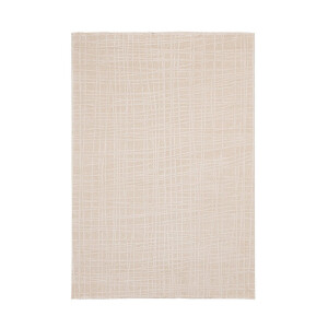 Covor textil crem bej Tania 160x230x1.2 cm
