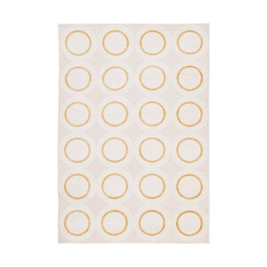 Covor textil crem galben Zina 200x290x0.9 cm