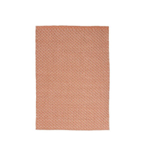 Covor polipropilena piersica roz interior, exterior Bhajan 170x0.8x240 cm